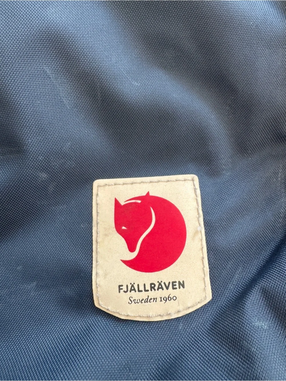 Fjallraven Rolltop Backpack Navy Waterproof Laptop Travel Hiking Bag Sweden